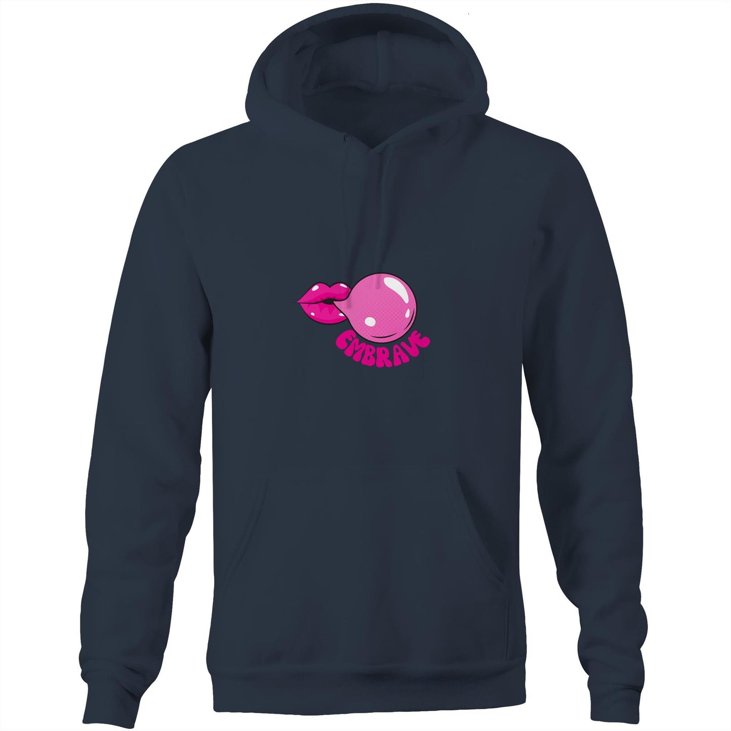 Bubble Gum Embrave Pullover Hoodie