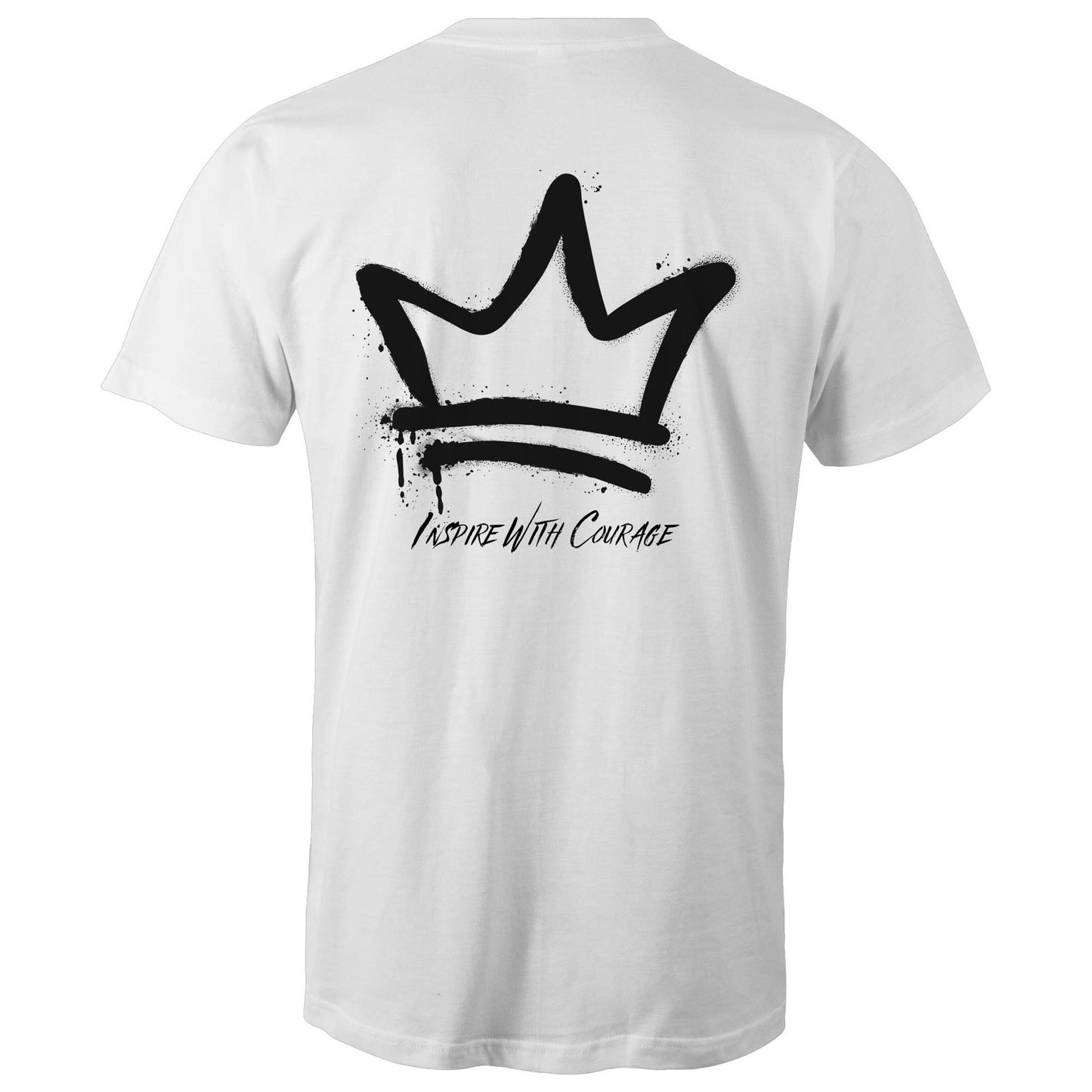 Mens Embrave Crown White Tee