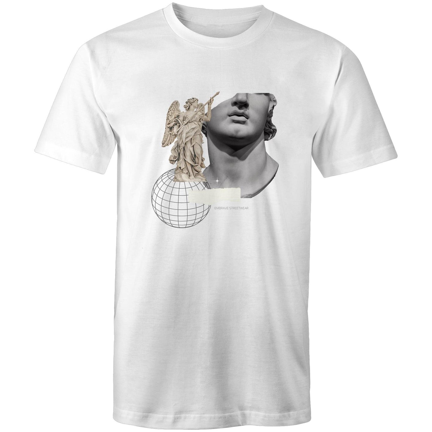 Men's Angel Statue Graphic Tee