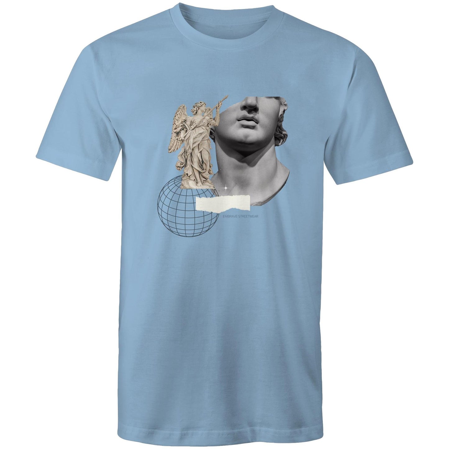 Men's Angel Statue Graphic Tee