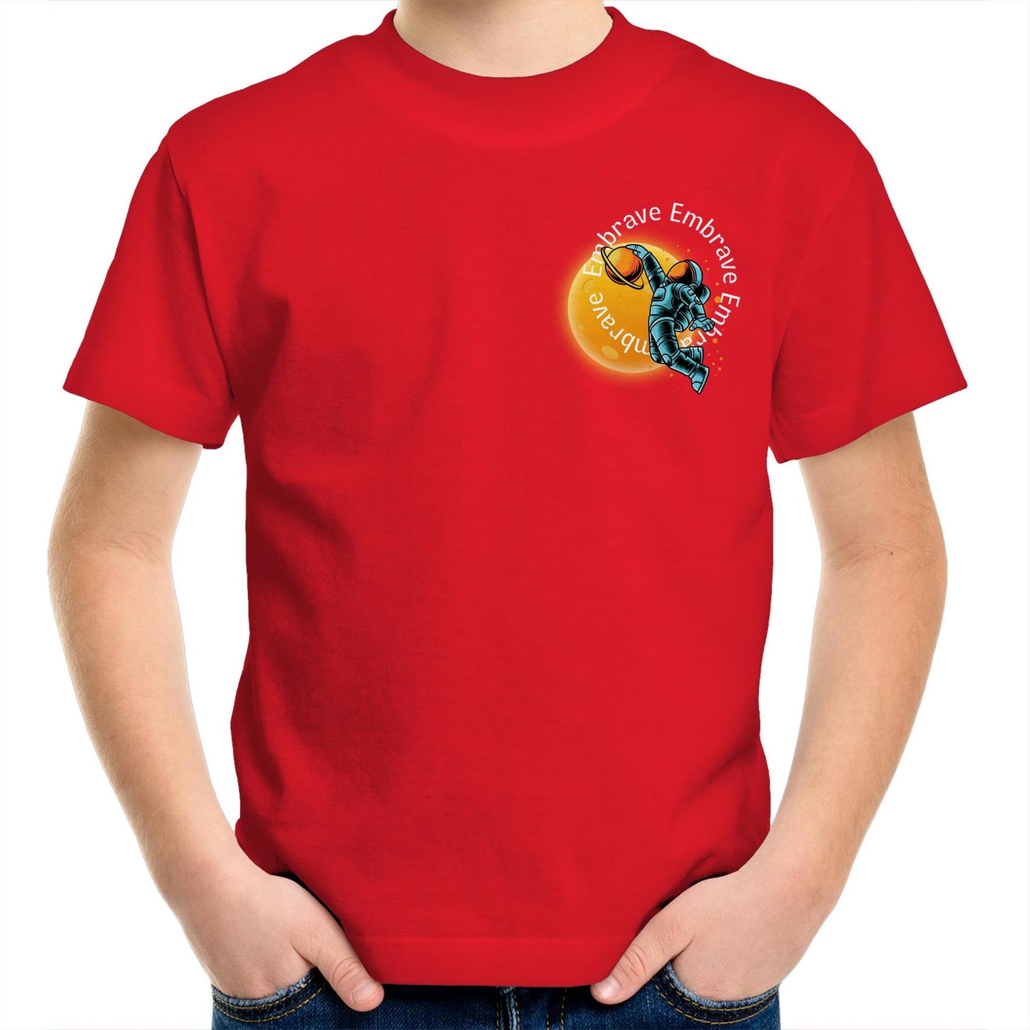 Kids Space Embrave Coloured Tee