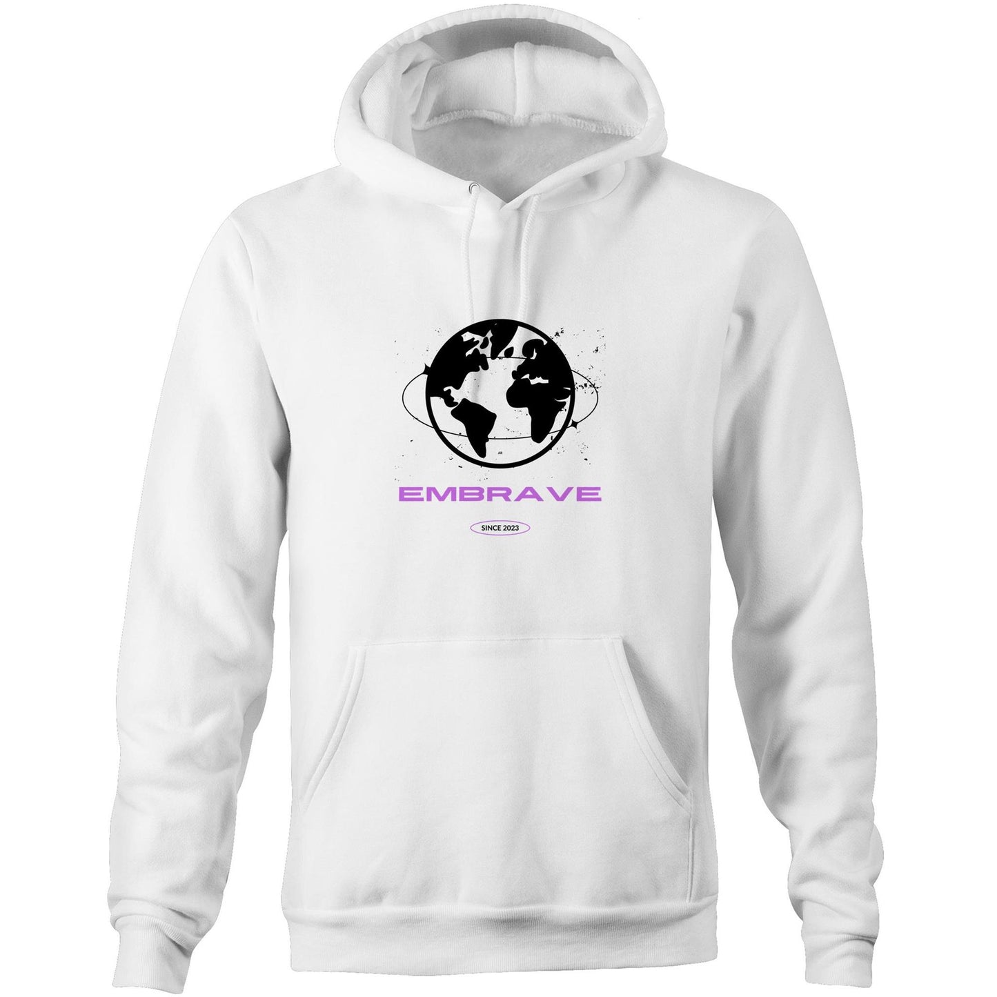 White Worldwide Embrave Hoodie