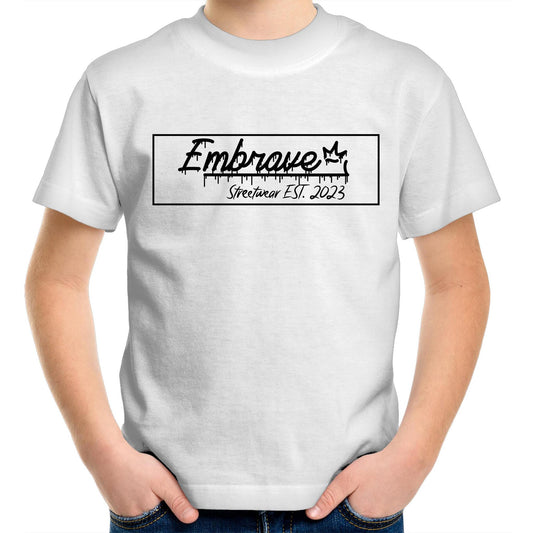 Kids Embrave Box Logo Tee