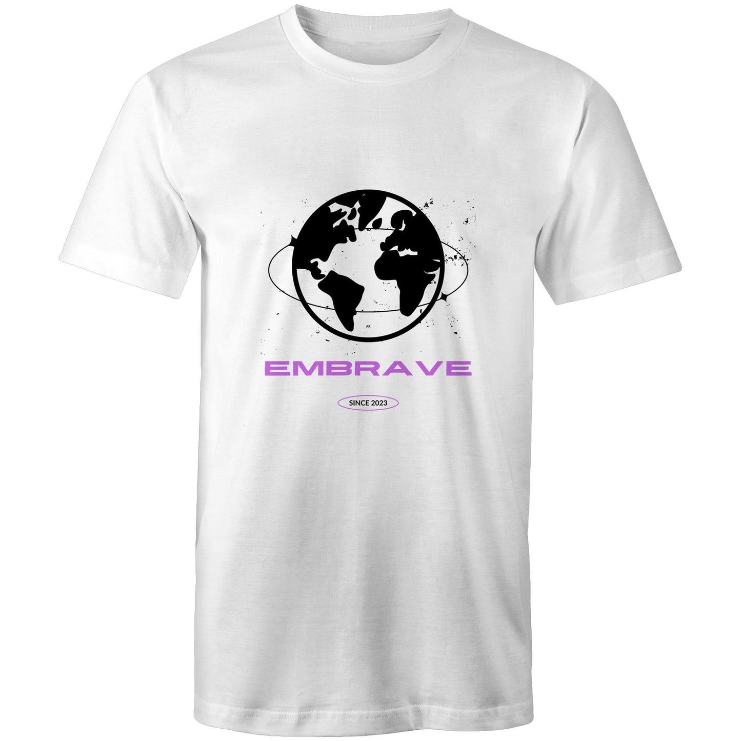 Men's White Worldwide Embrave Tee