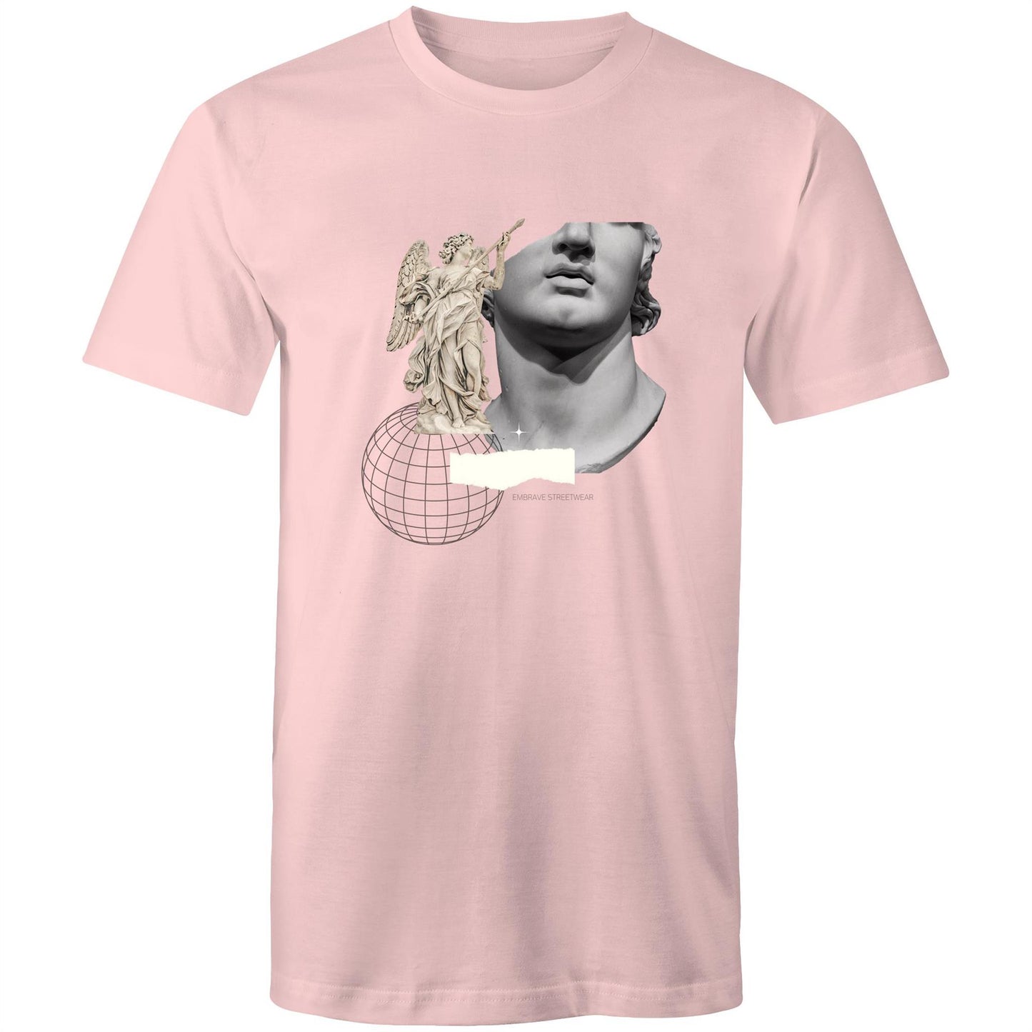 Men's Angel Statue Graphic Tee