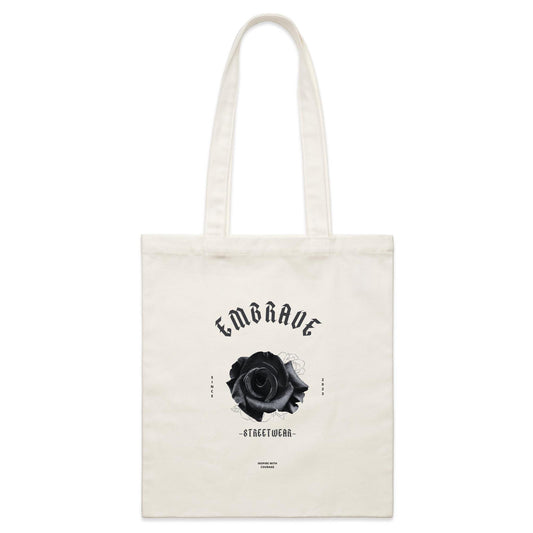 Black Rose Embrave Parcel Tote Bag