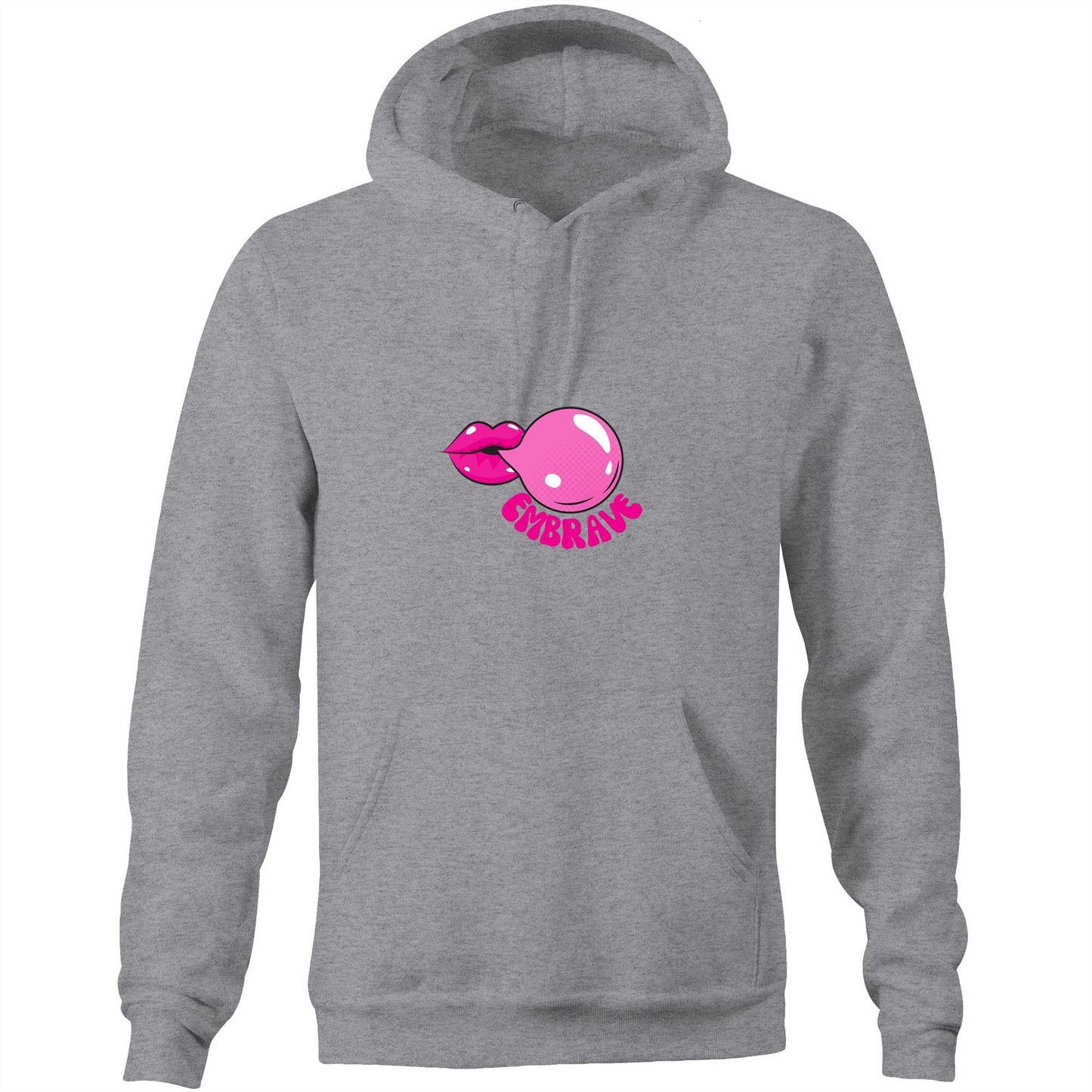 Bubble Gum Embrave Pullover Hoodie