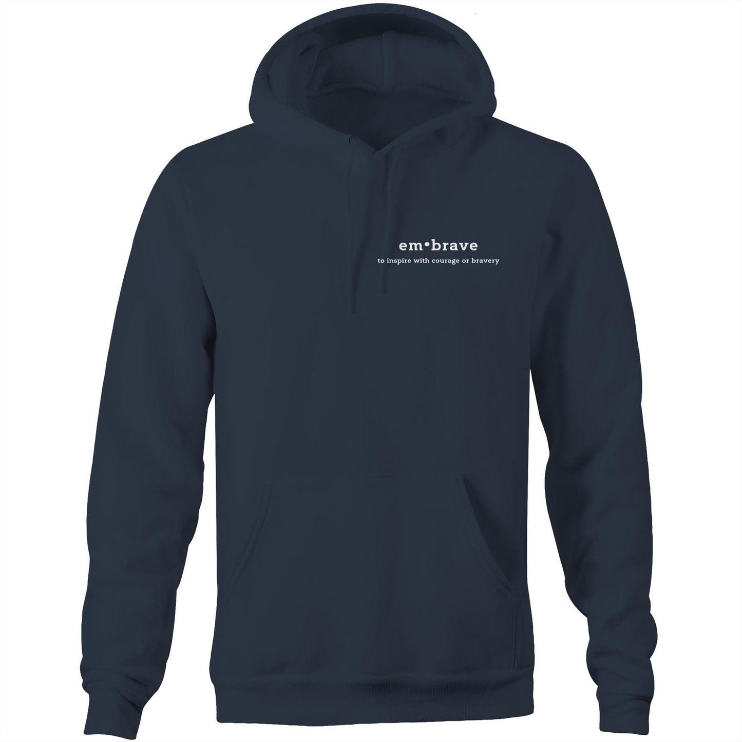 Coloured Embrave Definition Pullover Hoodie